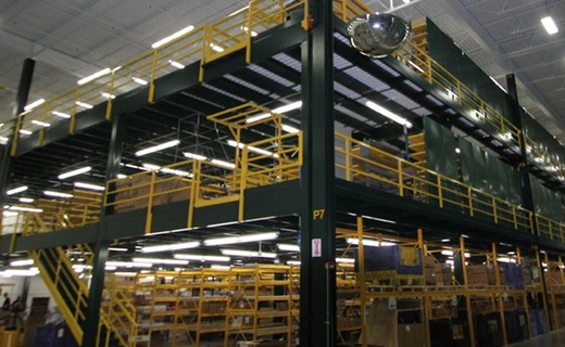 multi-level industrial mezzanine